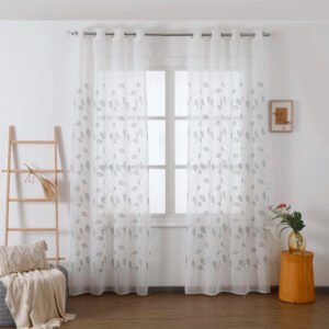 VIISLLO BORDADO HOJAS 140X260CM