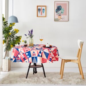 MANTEL ANTIMANCHAS ESTAMPADO 140CM