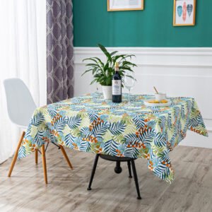 MANTEL ANTIMANCHAS ESTAMPADO 140X180CM