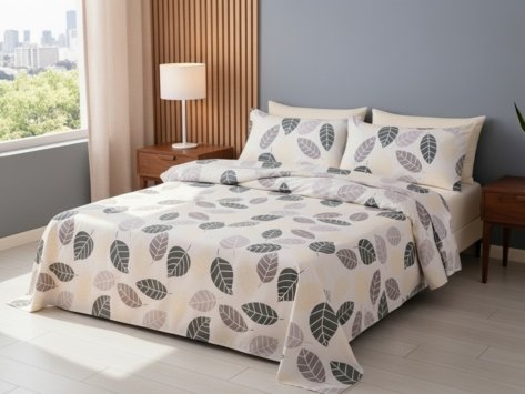 juego de sabanas estampada