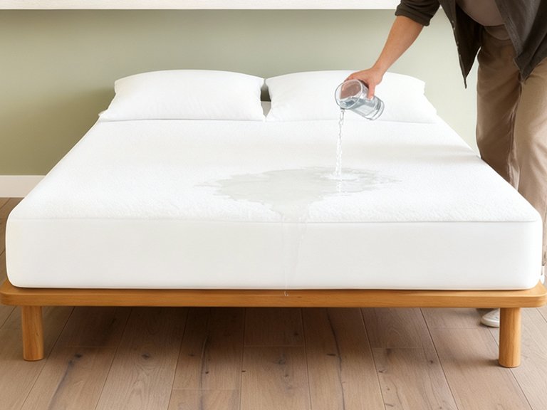 protector de colchon impermeable efecto toalla