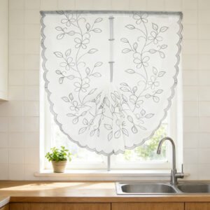 VISILLO TRASLUCIDO BORDADO