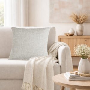 FUNDA DE COJÍN CHENILLA IMPERMEABLE 45X45CM